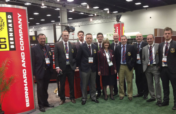 The Bernhard delegation in 2012