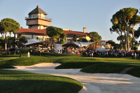Crowds gather at The Montgomerie Maxx Royal