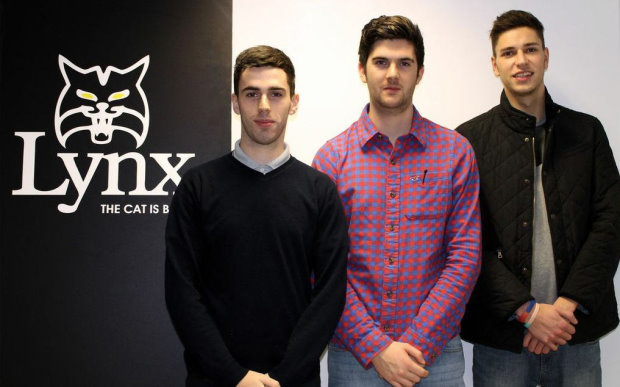 From Left: Chris Somerton, Alex Hill, and Tom Gudgeon