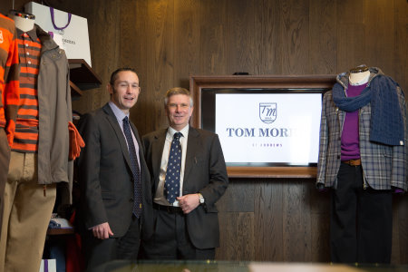 Steven Ireland, Associate Relationship Director at RBS (left) with St Andrews Links Trust Director of Finance Euan MacGregor