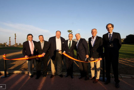 M G Orender (third from left) with La Manga's Board of Directors