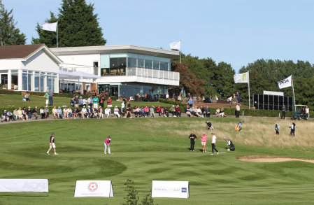 18th at Stoke by Nayland during last year’s event (courtesy of Adrian Milledge)