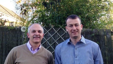 Anthony Caira (left) and Michael Braidwood