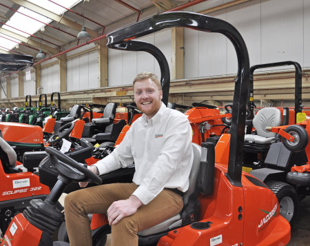 Antony Alexander, Ransomes Jacobsen’s new Product Manager