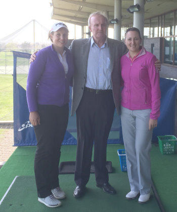 Image Liz Bennett (L) Doug Poole and Holly Aitchinson