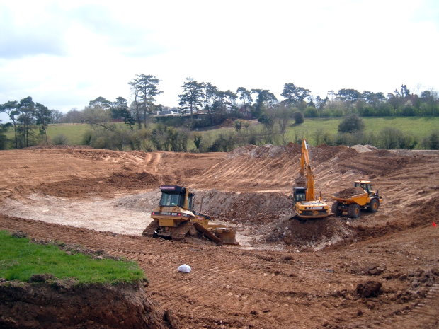  Cut and fill earthworks