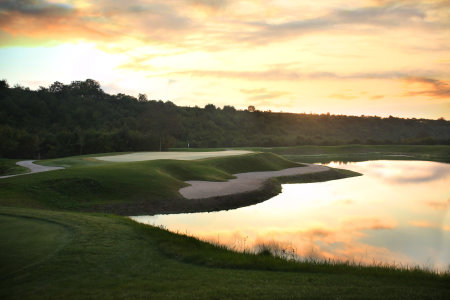 The fourth hole at National Azerbaijan Golf Club