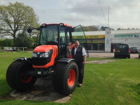 Clive Watton of Burrows Grass Machinery