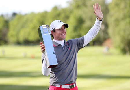 Rory McIlror BMW PGA Champion 2014