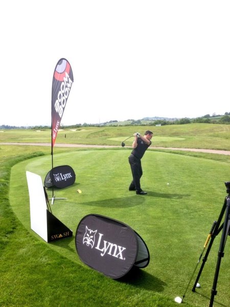 Lynx Golf ran a long drive competition