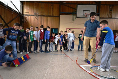 Training session at Elementary School Njegoš in Kotor
