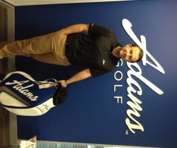 David Pritchard, Head of Adams Golf Europe 