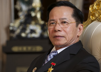 Vietnamese philanthropist Le Van Kiem.