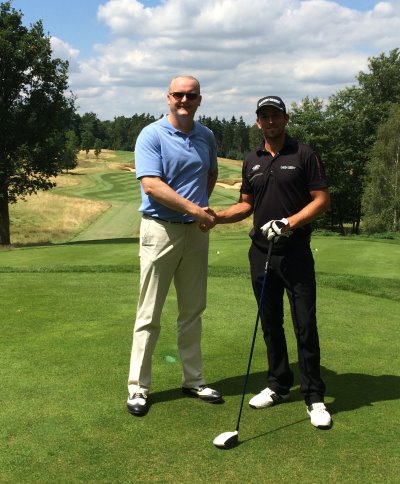 Martyn (left) and  Jamie