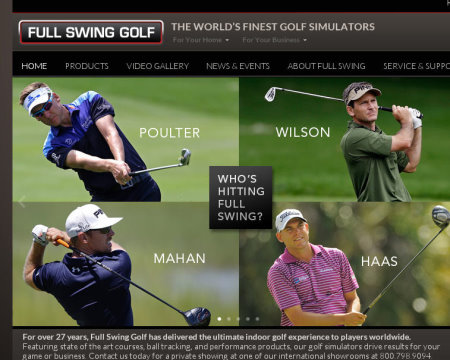 Full Swing website