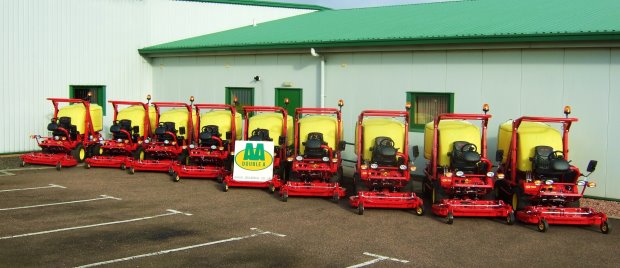 Gianni Ferrari mowers supplied by specialist grounds care equipment supplier Double A
