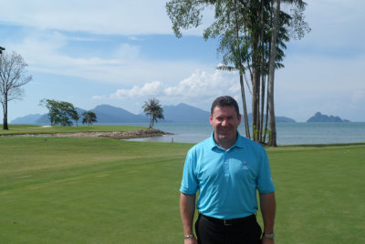 David Townend at the Els Club Teluk Datai 