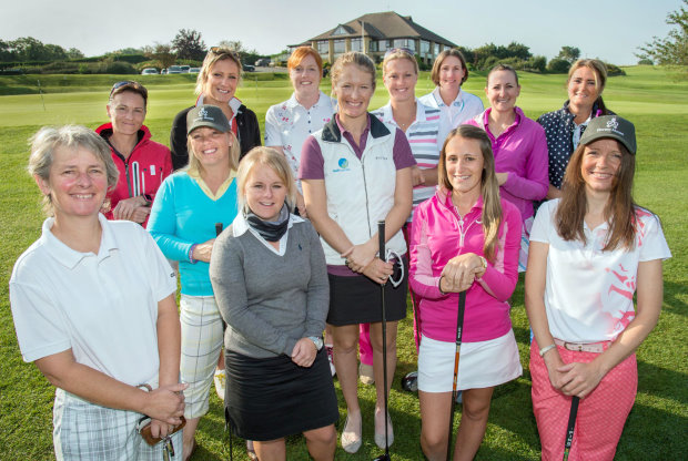 Lady Professionals at the Dormy Golf Challenge 2014:

(from left) Caroline Griffiths, Nicky Lawrenson, Carole Pope, Lucinda Davies, Alex Keighley, Hannah Ralph, Alison Whitaker, Rebecca Hudson, Sarah Walton, Lucy Williams, Holly Aitchison, Karen Heywood, Emma Clifford