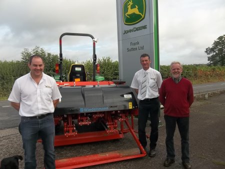 (l-r),Frank Sutton’s Ben Sutton, Gareth Beck and Rob Hoskins at the Raglan site.