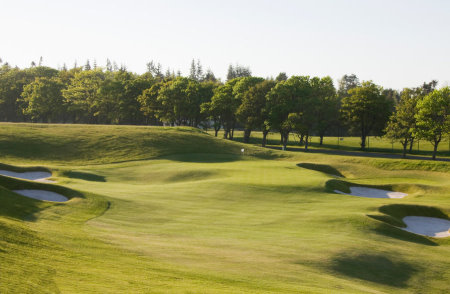PGA Centenary Course 18th hole (courtesy of Gleneagles Hotel)
