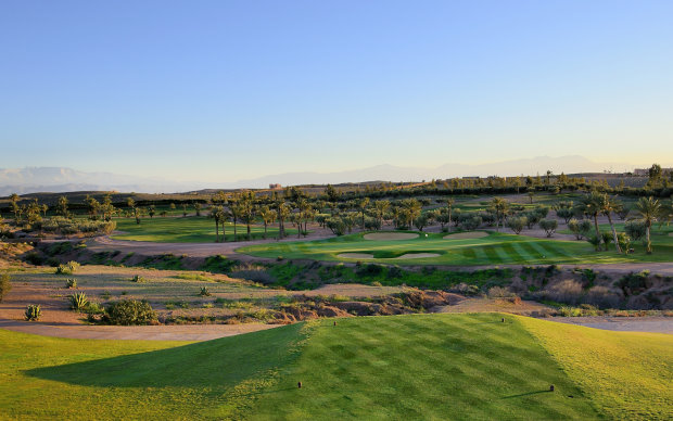Assoufid’s signature hole, the par 3, 17th