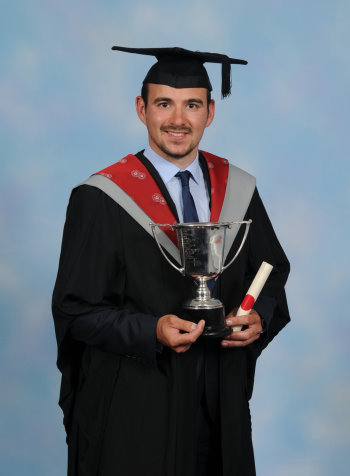 Chris Trimble, who will be travelling to Charlotte, North Carolina, to attend Jacobsen’s Future Turf Manager’s programme