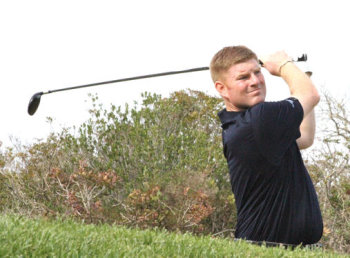 Winner of the 2014 Carr Travel Invitational Pro-Am, Gareth Wright, PGA of Great Britain & Ireland (courtesy of Adrian Milledge)
