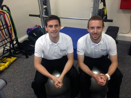 Jack Wells, left, and Ben Langdown