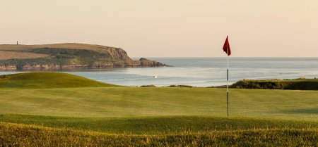 17th Green of Church Course at St Enodoc GC (Stuart Morley)