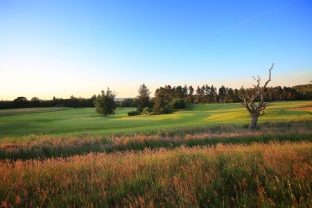 1st Hole on The Hunting course at De Vere Slaley Hal