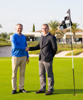 Sean Corte-Real (left) with  Cristobal Guerreo