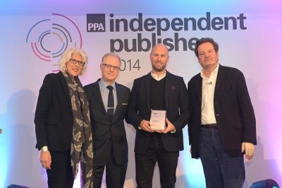 Glyn Pritchard GOLF RETAILING Editor (centre left) and Miles Bossom, Publisher/CEO (centre right)