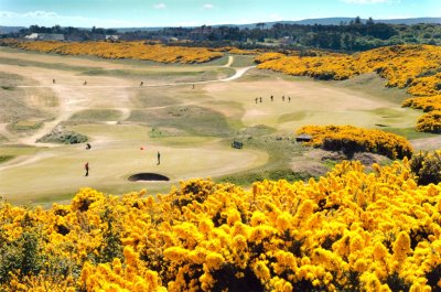 Royal Dornoch Golf Club aerial