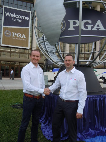 John Andrew (left) with Rob Andrew