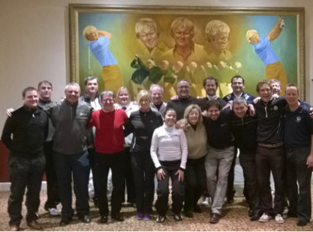 Delegates at The Rusacks Hotel, St Andrews the venue for MDP Golf