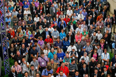 PGA Show attendees at Opening Ceremony (Photo by Montana Pritchard/The PGA of America)