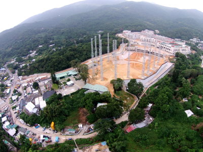 The HKGTA under construction.