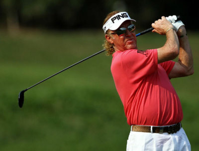 Lamkin brand ambassador Miguel Angel Jiménez