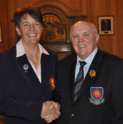 Mary MacLaren and David Foley (image © The Sports Journalist)