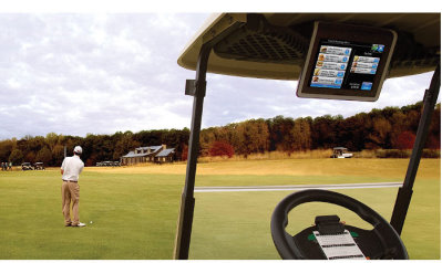 Club Car’s market-leading Visage system is installed at more than 600 courses