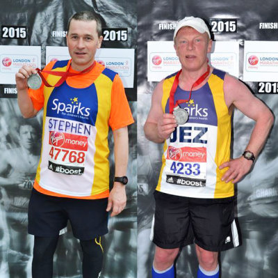 Clarion's Managing Director, Stephen Russell and Events Manager, Jeremy Walmisley