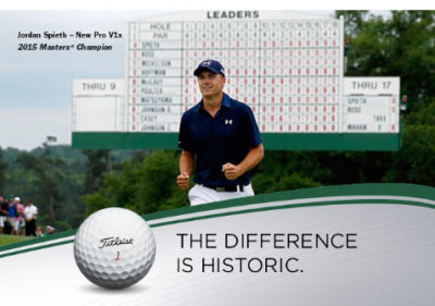 Jordan Speith Titleist brand ambasssador