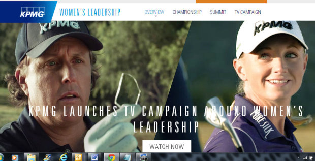 KPMG Women's Leadership TV Campaign (click image to view campaign)
