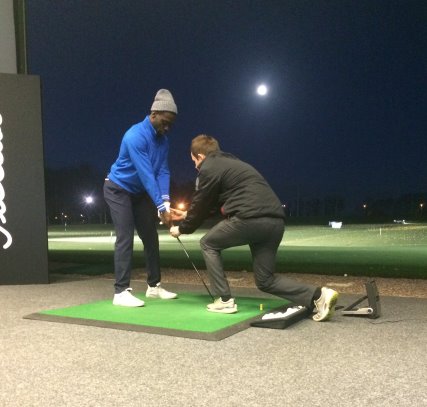 Ortis Deley (left) and Tim Bamber