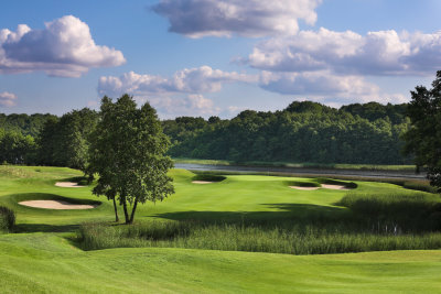 The 2nd Hole at Modry Las Golf Club, West Pomerania