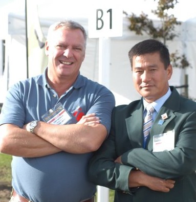 Chris Haywood & Binod Rai, MD and event supervisor respectively