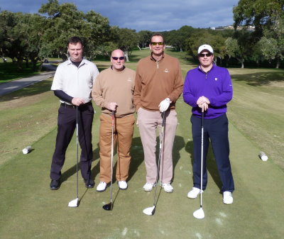 David Osborn’s team at Valderrama 1st