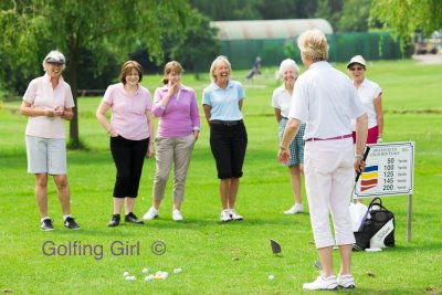 Sarah Bennett with  GolfingGirls