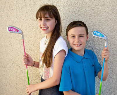 Golphinforkids equipment was very popular at last year's Open Championship