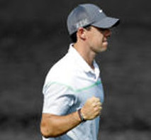 Rory McIlroy in victory mode